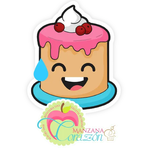 Manzana Corazon emojis