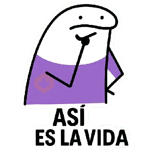 Flork pensativo...💭 sticker 18