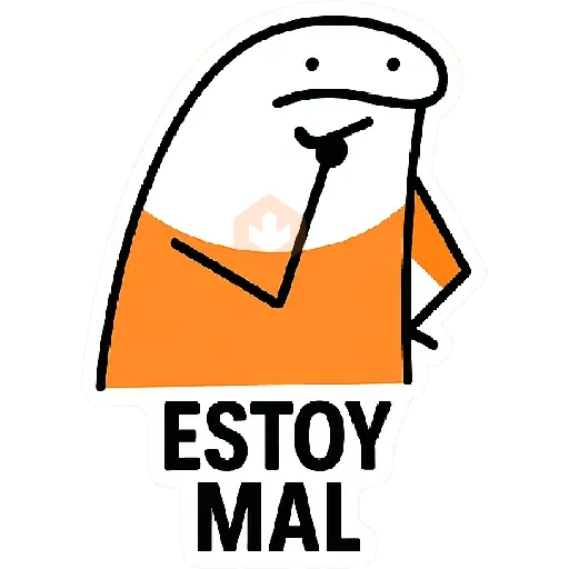 Flork pensativo...💭 sticker 13
