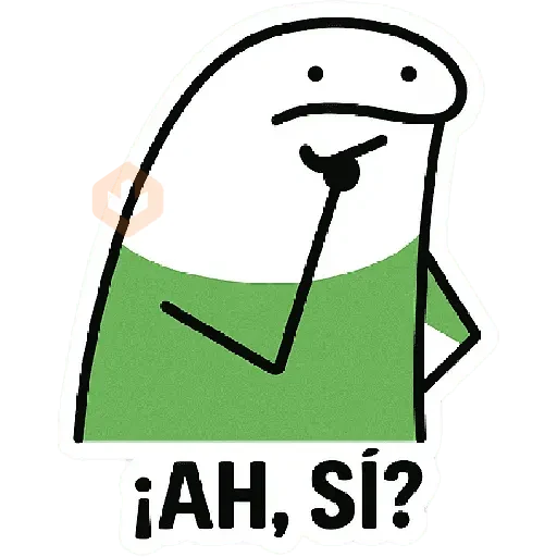 Flork pensativo...💭 sticker 29