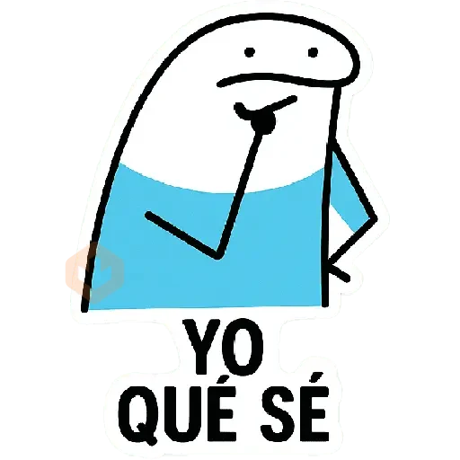 Flork pensativo...💭 sticker 14