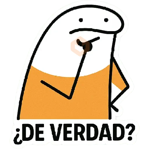 Flork pensativo...💭 sticker 22