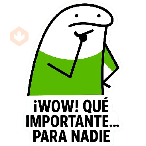 Flork pensativo...💭 sticker 25