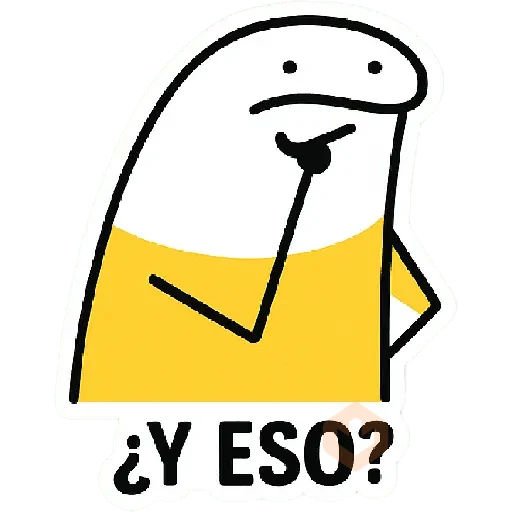 Flork pensativo...💭 sticker 28