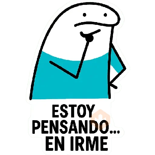 Flork pensativo...💭 sticker 12