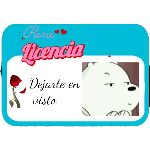 Licencia 📝💥