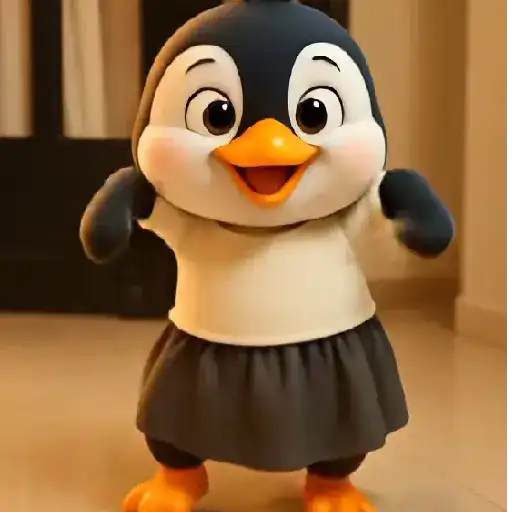 Es un pingüino 🐧niña 👧🏻🔥