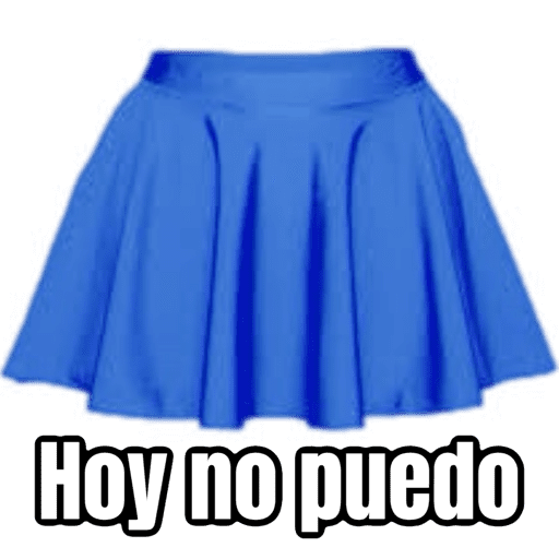 Pollera- Hoy no puedo 👗🤣  preview