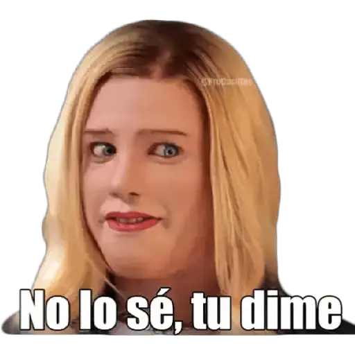 Y donde están las rubias