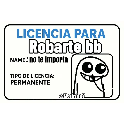 Licencia 😌🗣️😃