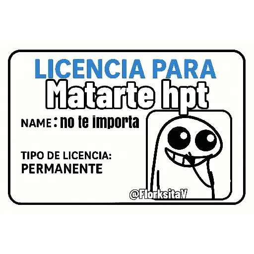 Licencia 😌🗣️😃
