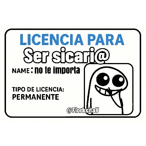 Licencia 😌🗣️😃