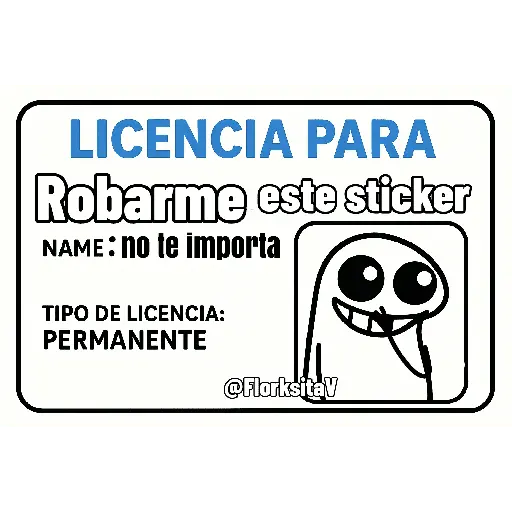 Licencia 😌🗣️😃