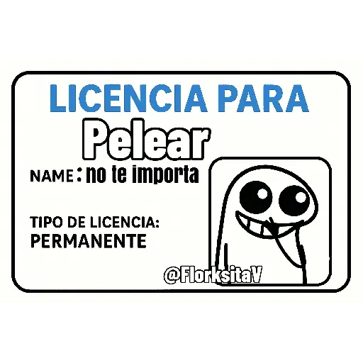 Licencia 😌🗣️😃
