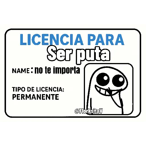 Licencia 😌🗣️😃