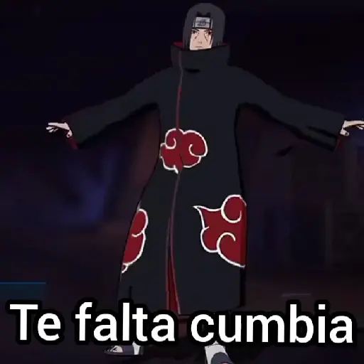 Te falta cumbia Sasuke 🕺🏻🔥
