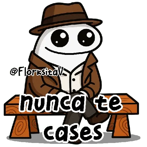 Flork en una banca 🥺✨