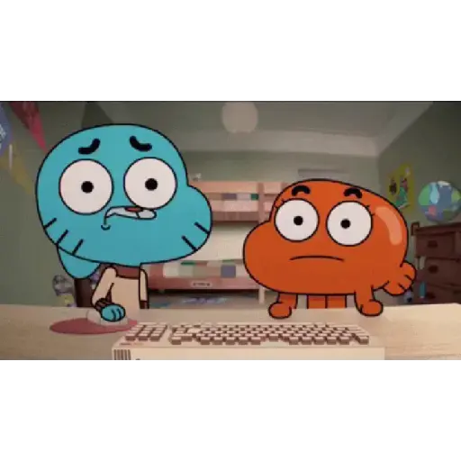 gumball y Darwin 