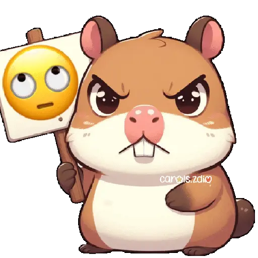 Capibara enojado 🦫💢2️⃣ mov