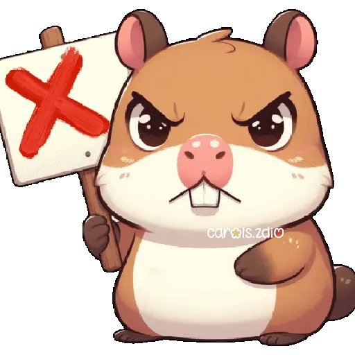 Capibara enojado 🦫💢2️⃣ mov