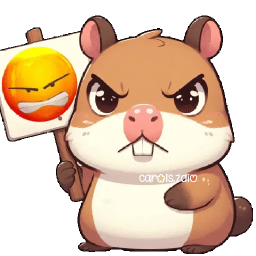Capibara enojado 🦫💢2️⃣ mov