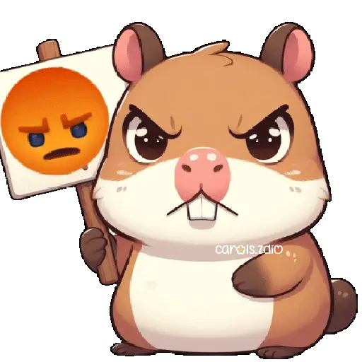 Capibara enojado 🦫💢2️⃣ mov
