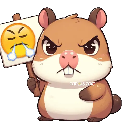 Capibara enojado 🦫💢2️⃣ mov