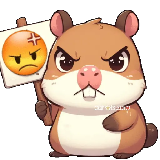 Capibara enojado 🦫💢2️⃣ mov