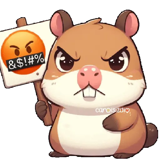 Capibara enojado 🦫💢2️⃣ mov