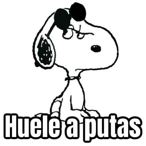 Memes - Snoopy grosero 🤣