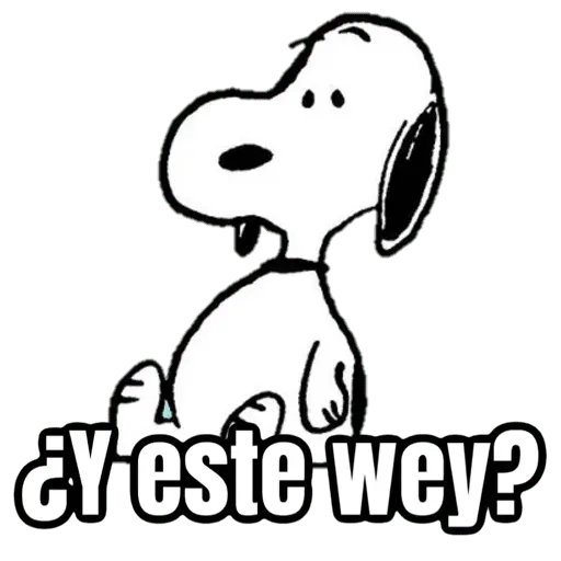 Memes - Snoopy grosero 🤣