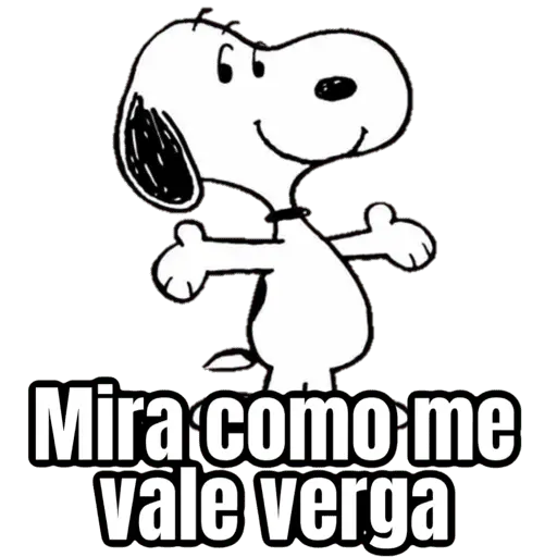 Memes - Snoopy grosero 🤣