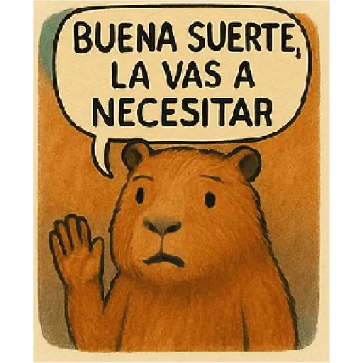 Capibara consejos 😁🦈