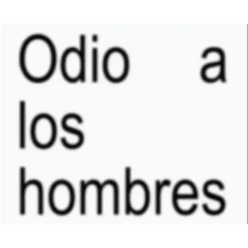 hombres