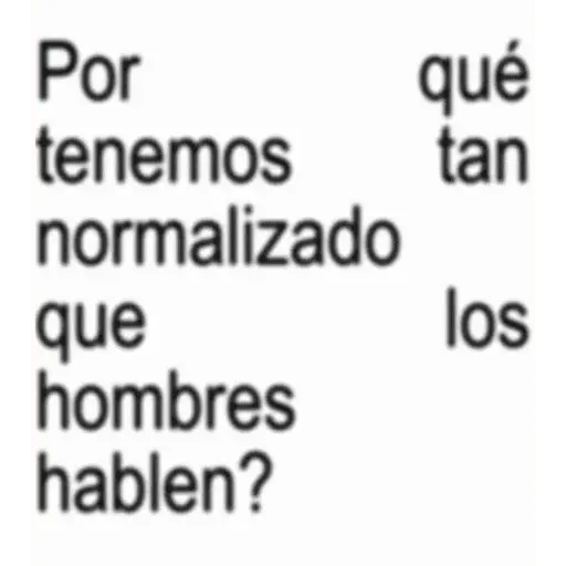 hombres