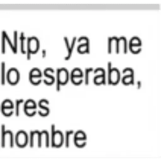 hombres