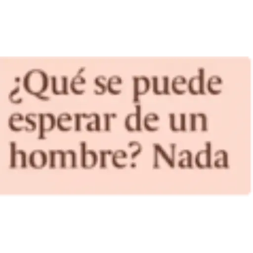 hombres