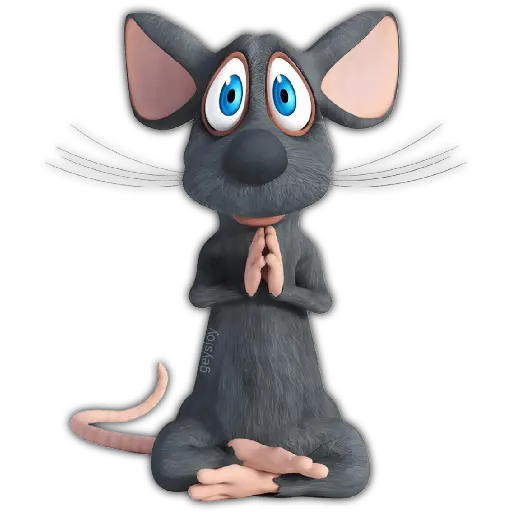rata triste 😶‍🌫️ rata tímida 💖