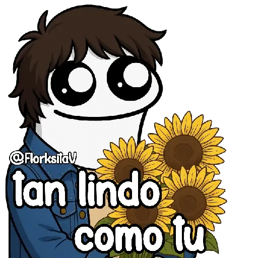 Flork con girasoles 😍🌻🌻