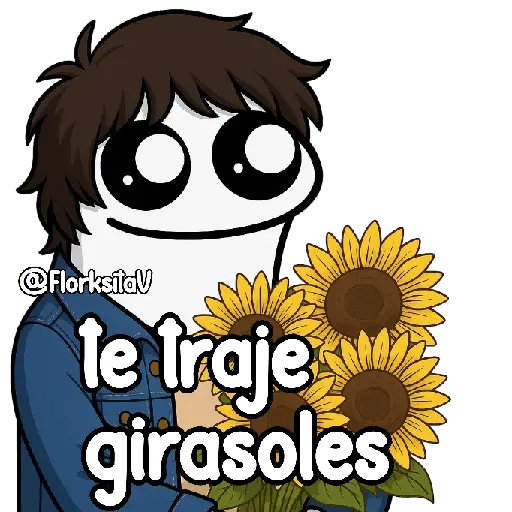 Flork con girasoles 😍🌻🌻
