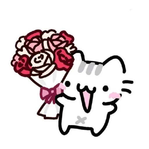 🍓🫐 Mochi Cat Gatito Mood 🫐🍓