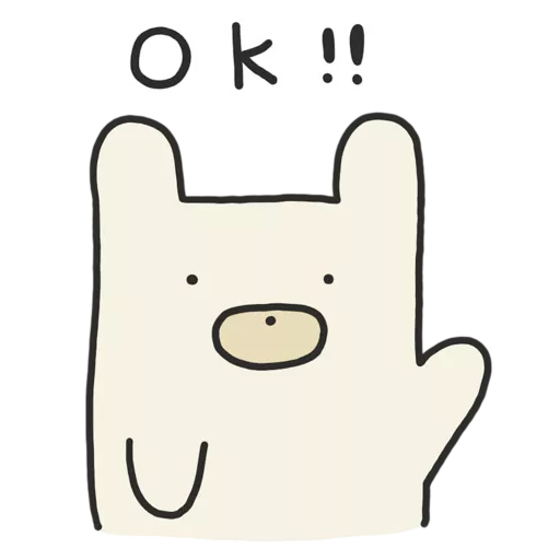 Shikaku Bear Daily Stickers