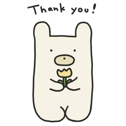 Shikaku Bear Daily Stickers