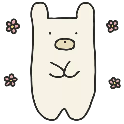 Shikaku Bear Daily Stickers