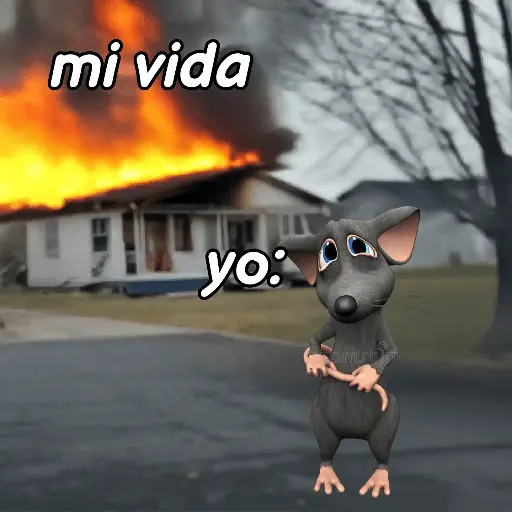 rata Triste meme🐭 tiktok
