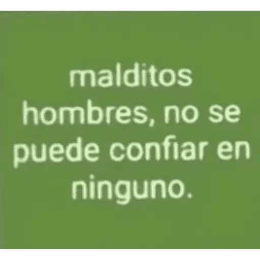 Hate hombres 😜