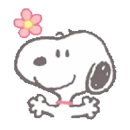 Snoopy en primavera 🌺🌻