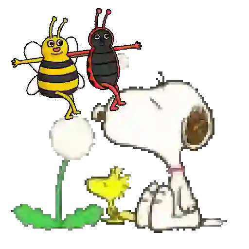 Snoopy en primavera 🌺🌻 preview