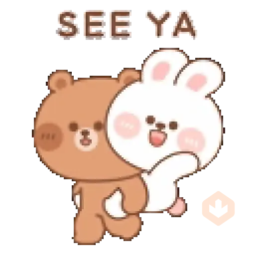 Amor Kana y Kaki 🤍🤎 sticker 13