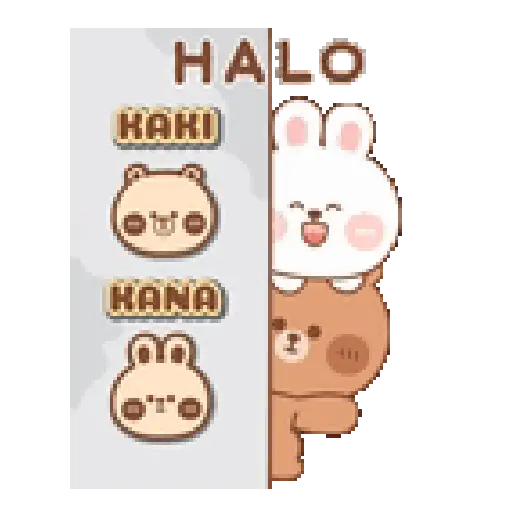 Amor Kana y Kaki 🤍🤎 preview